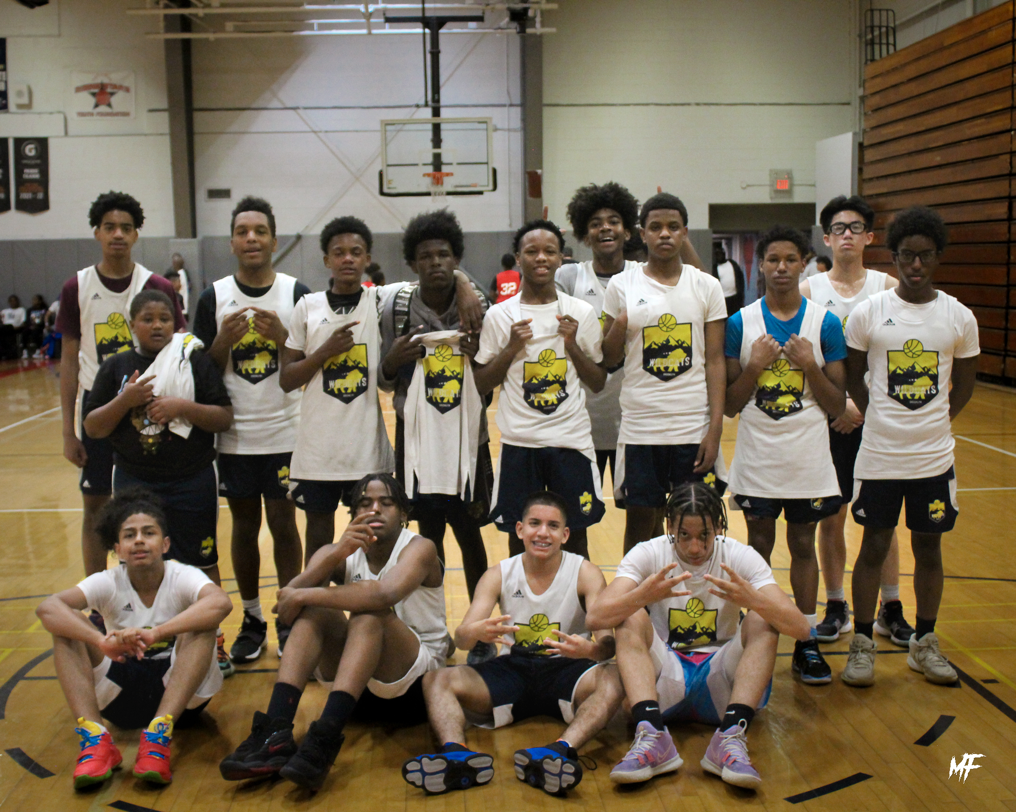 Brooklyn Wildcats 14U team at Long Island Lutheran High School Made Hoops Memorial Day event